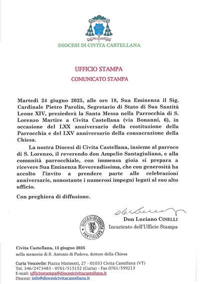Ufficio Stampa - S.E. Pietro Parolin